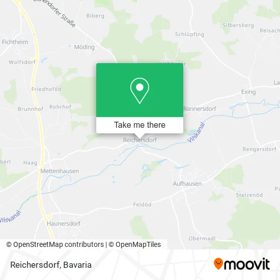 Reichersdorf map
