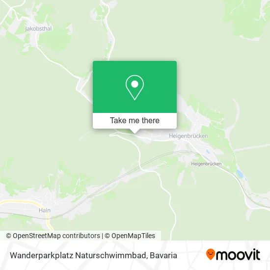 Карта Wanderparkplatz Naturschwimmbad