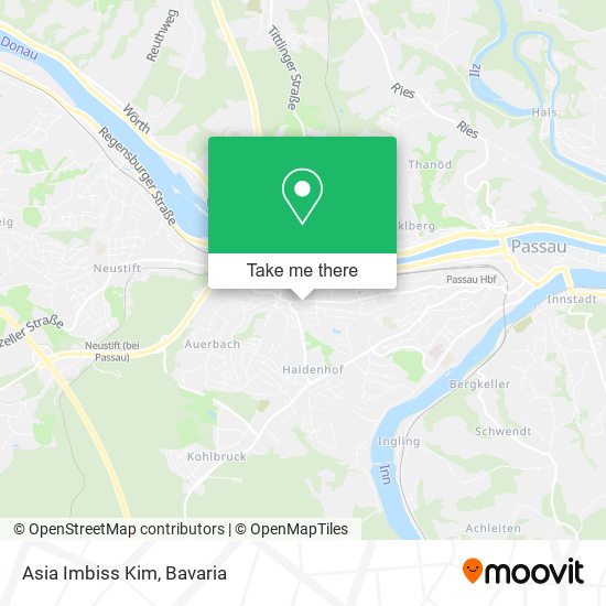 Карта Asia Imbiss Kim