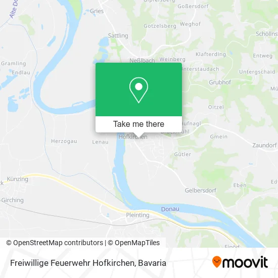 Карта Freiwillige Feuerwehr Hofkirchen