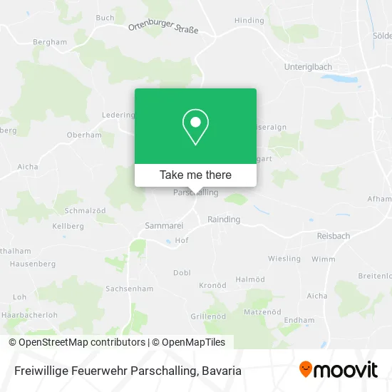 Карта Freiwillige Feuerwehr Parschalling