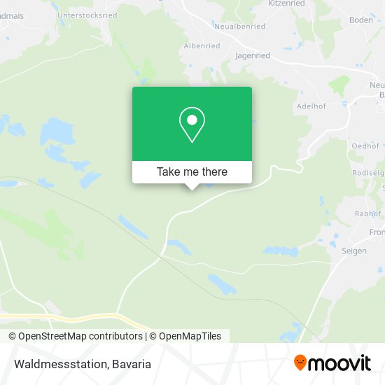 Карта Waldmessstation