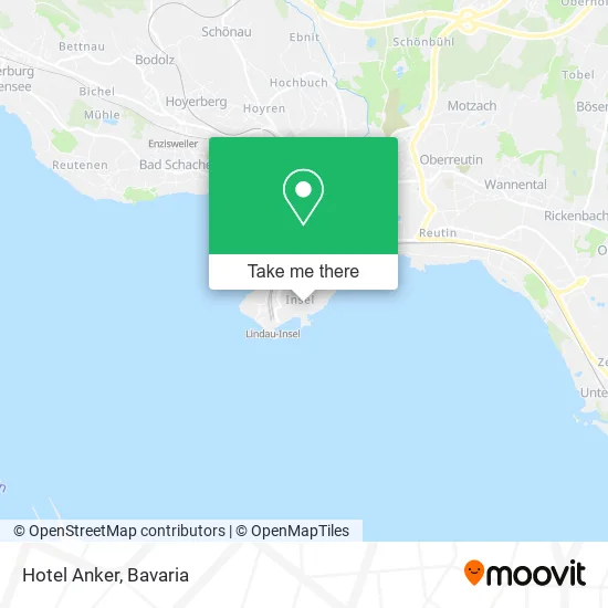 Карта Hotel Anker