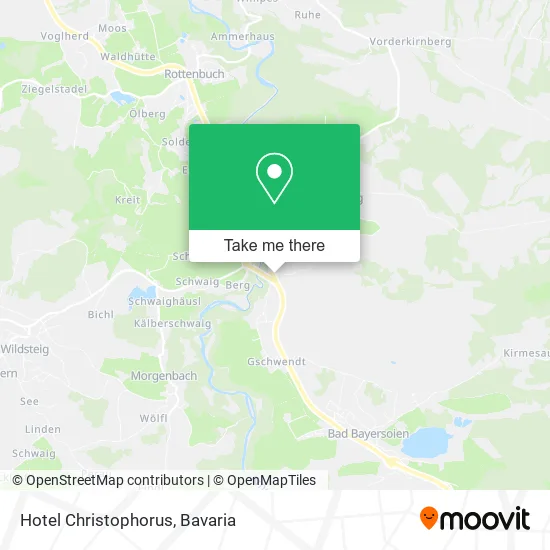 Карта Hotel Christophorus