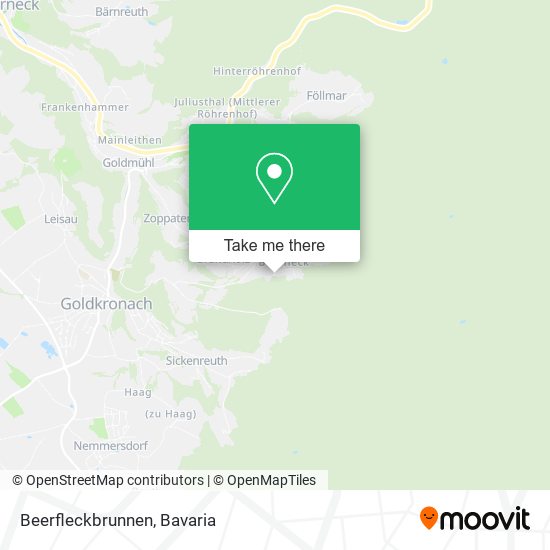Карта Beerfleckbrunnen