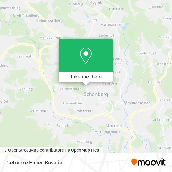 Карта Getränke Ebner