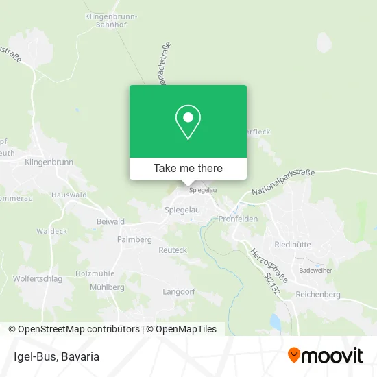 Карта Igel-Bus