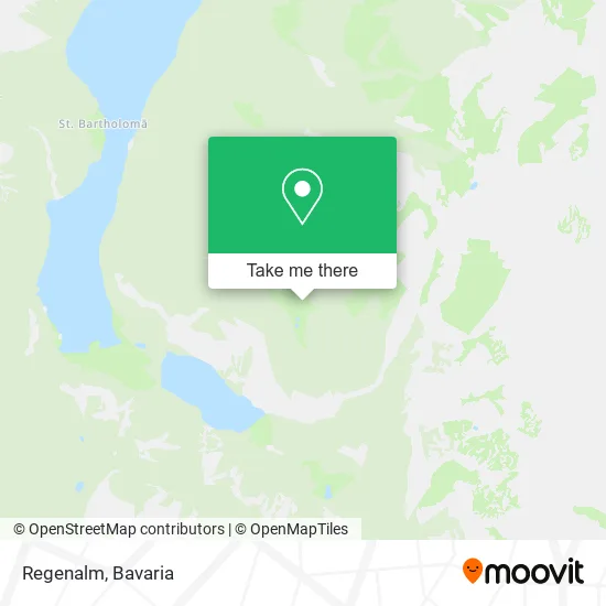 Карта Regenalm