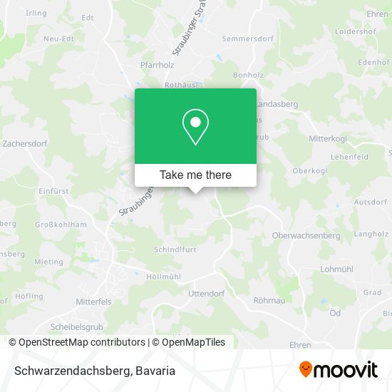 Карта Schwarzendachsberg