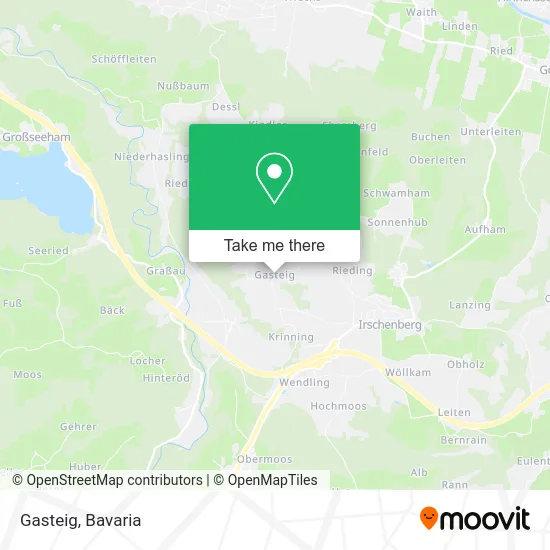 Карта Gasteig