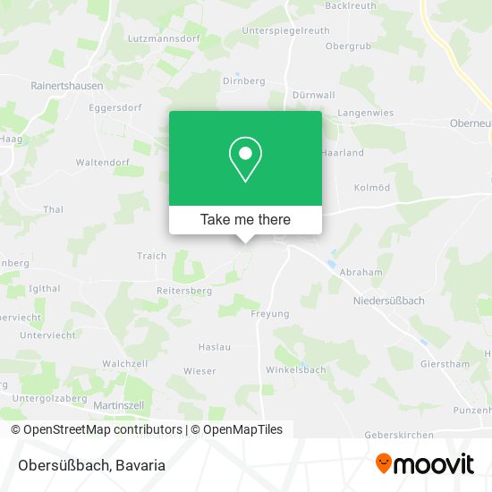 Obersüßbach map