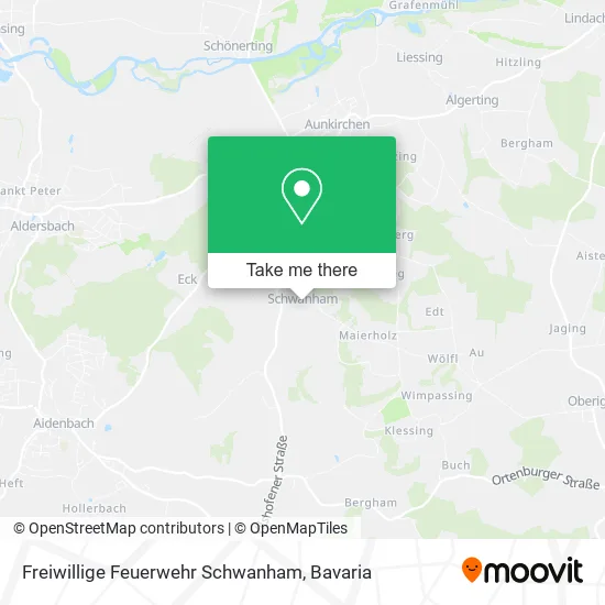 Карта Freiwillige Feuerwehr Schwanham