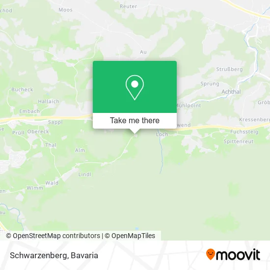 Карта Schwarzenberg