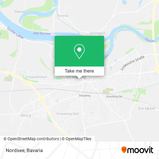 Карта Nordsee