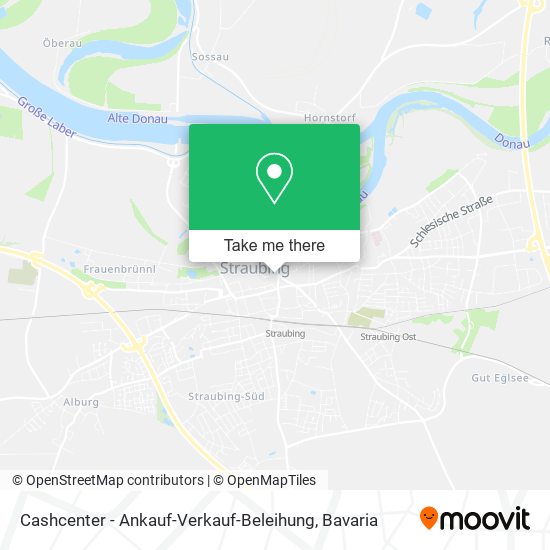 Cashcenter - Ankauf-Verkauf-Beleihung map