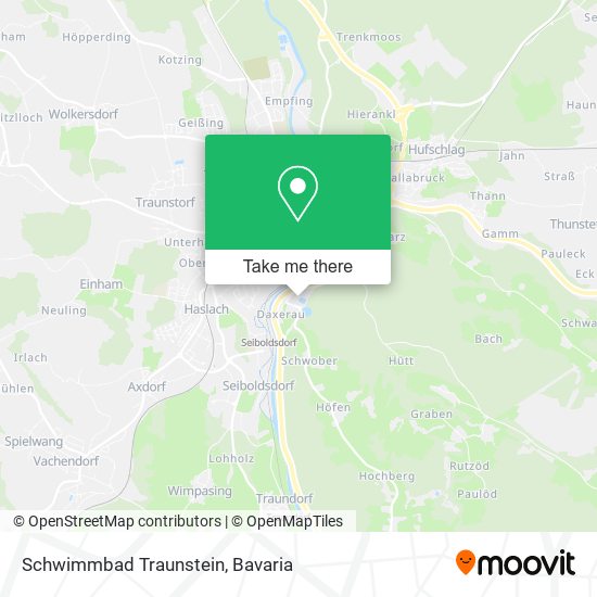 Карта Schwimmbad Traunstein