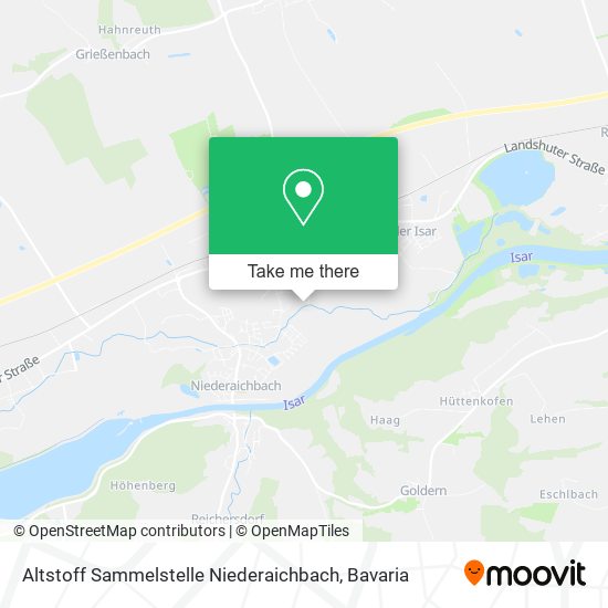 Altstoff Sammelstelle Niederaichbach map