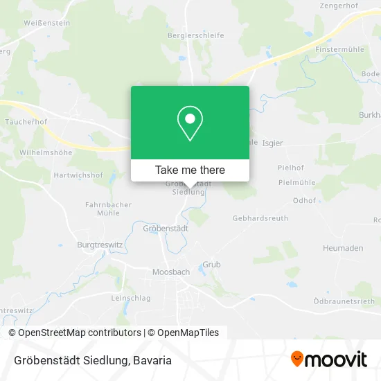 Карта Gröbenstädt Siedlung