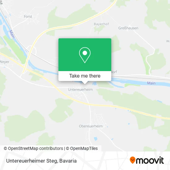 Карта Untereuerheimer Steg