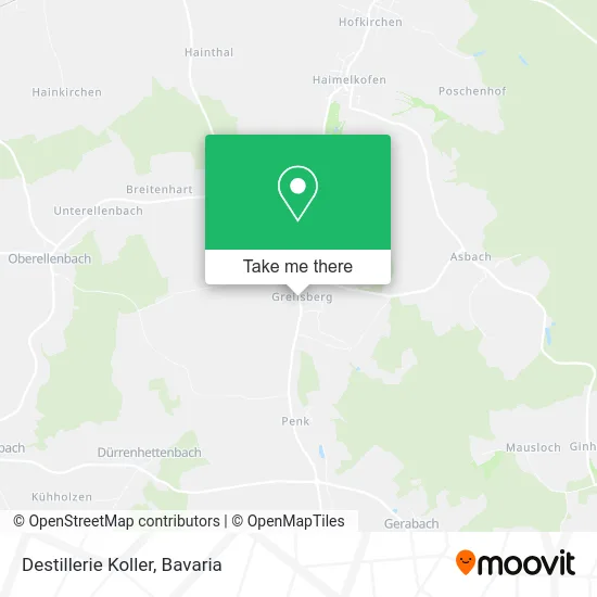 Карта Destillerie Koller