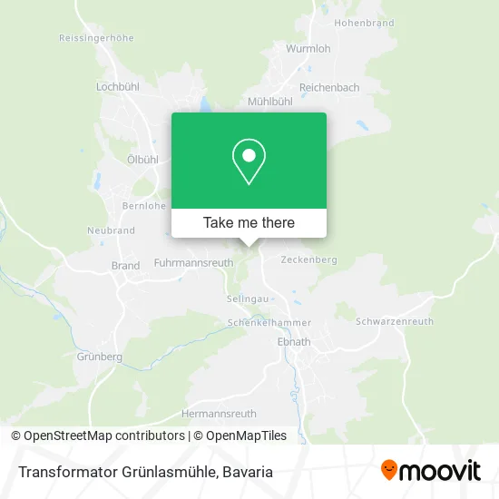 Карта Transformator Grünlasmühle