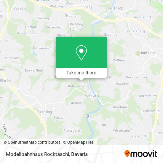 Modellbahnhaus Rocktäschl map