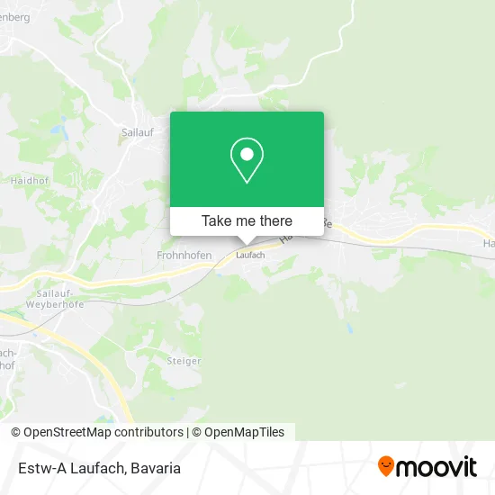 Карта Estw-A Laufach