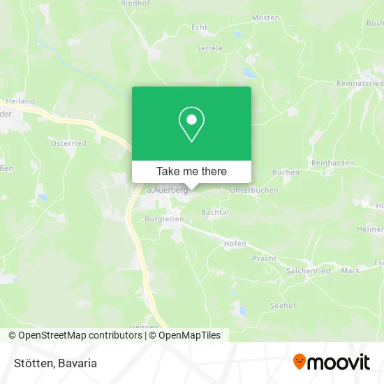 Карта Stötten