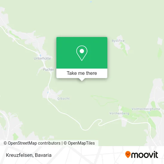 Карта Kreuzfelsen