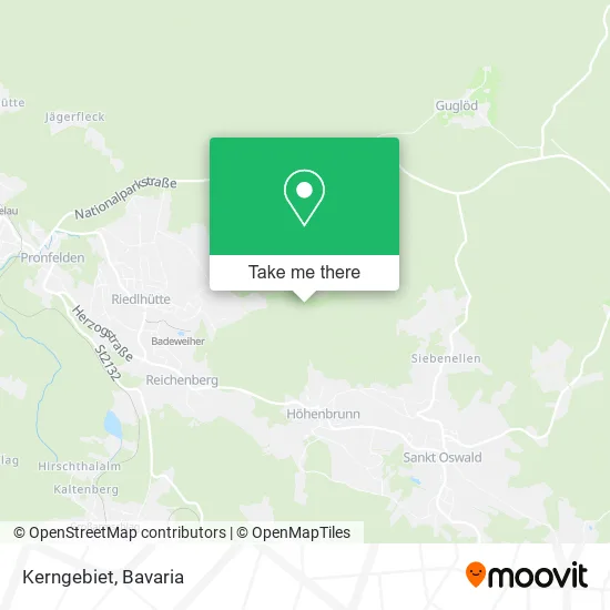 Карта Kerngebiet