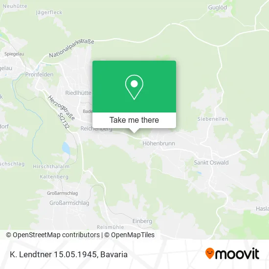 Карта K. Lendtner 15.05.1945