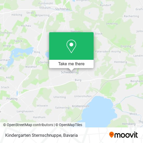 Kindergarten Sternschnuppe map