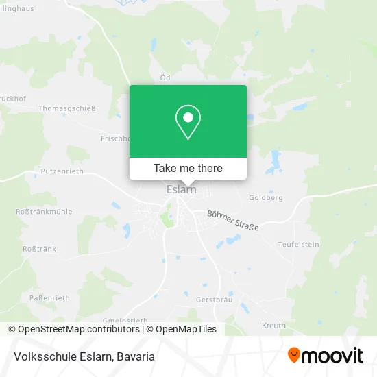 Карта Volksschule Eslarn