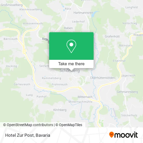 Карта Hotel Zur Post