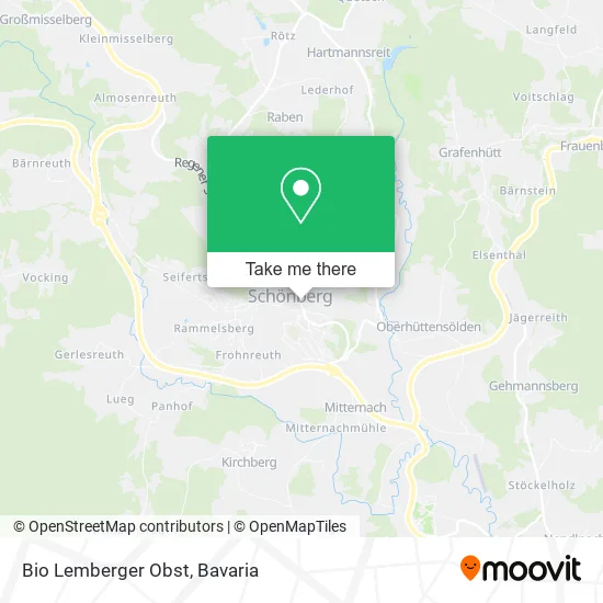 Карта Bio Lemberger Obst
