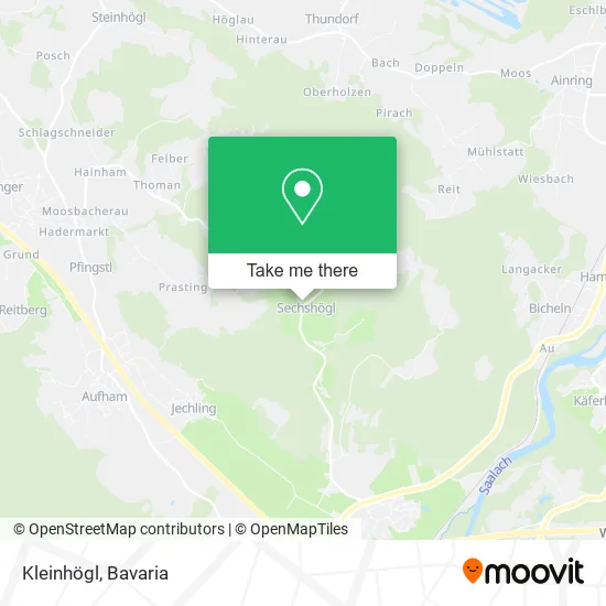 Карта Kleinhögl