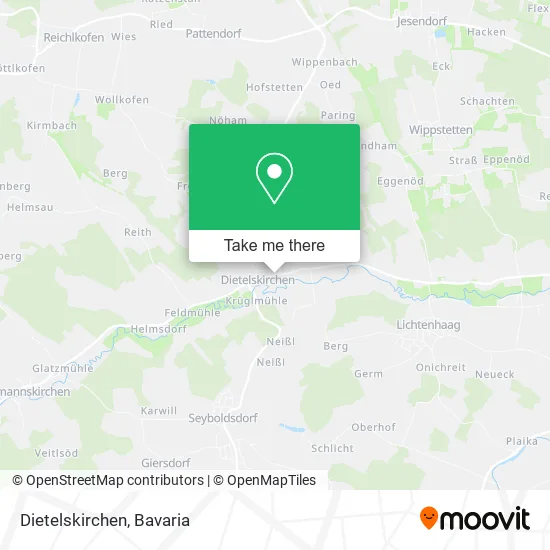 Карта Dietelskirchen