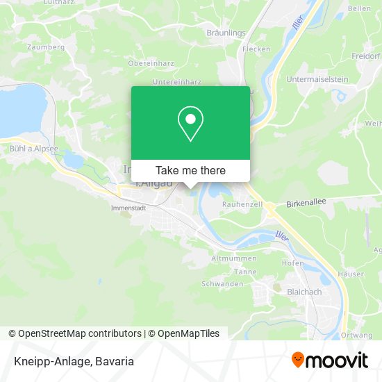 Kneipp-Anlage map