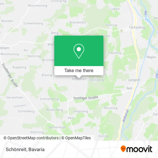 Карта Schönreit