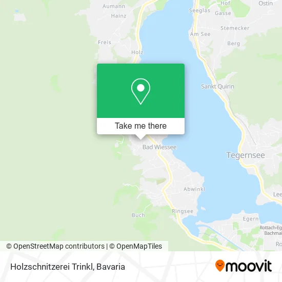 Карта Holzschnitzerei Trinkl