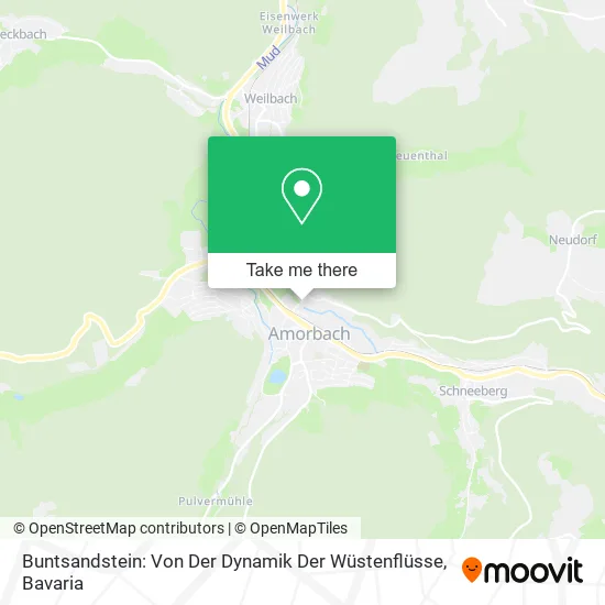 Карта Buntsandstein: Von Der Dynamik Der Wüstenflüsse