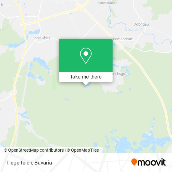 Карта Tiegelteich