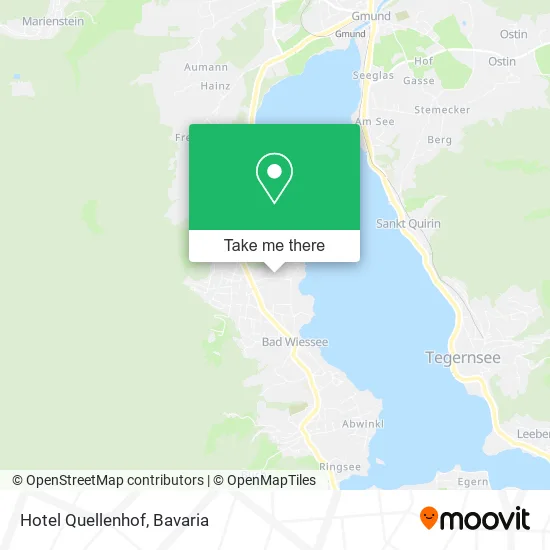 Карта Hotel Quellenhof