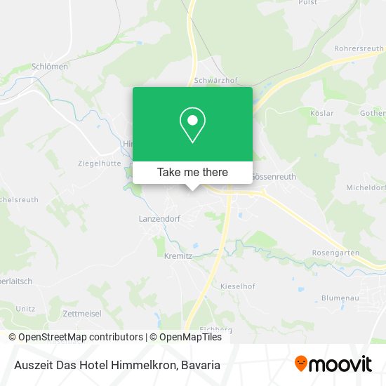 Auszeit Das Hotel Himmelkron map