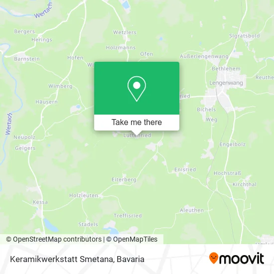 Карта Keramikwerkstatt Smetana