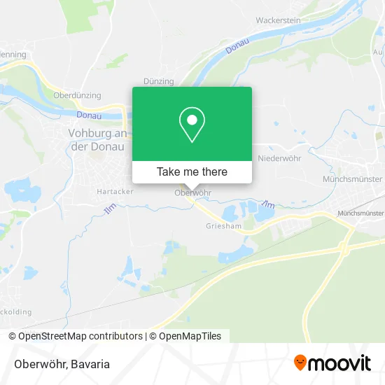 Карта Oberwöhr