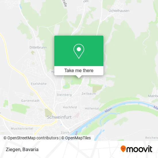 Карта Ziegen