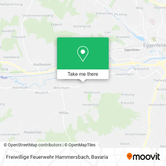 Карта Freiwillige Feuerwehr Hammersbach
