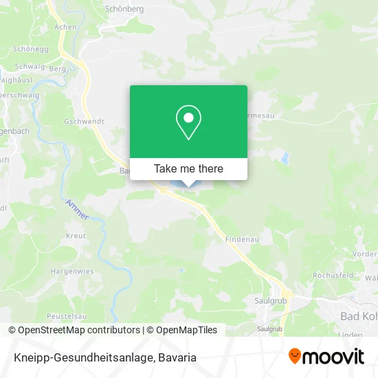 Карта Kneipp-Gesundheitsanlage