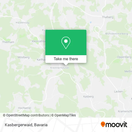 Карта Kasbergerwaid